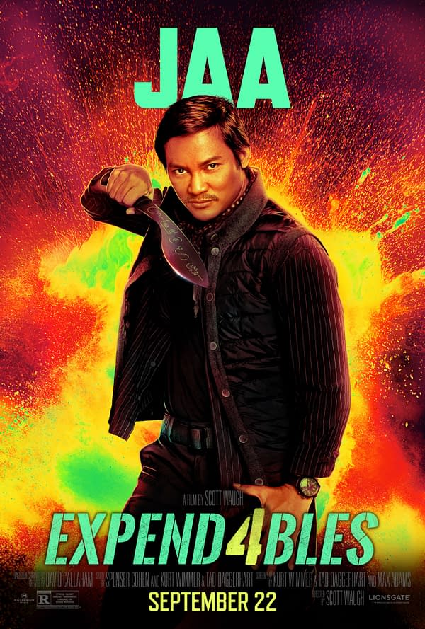 Expend4bles: 11 New Character Posters And A New Red Band Trailer