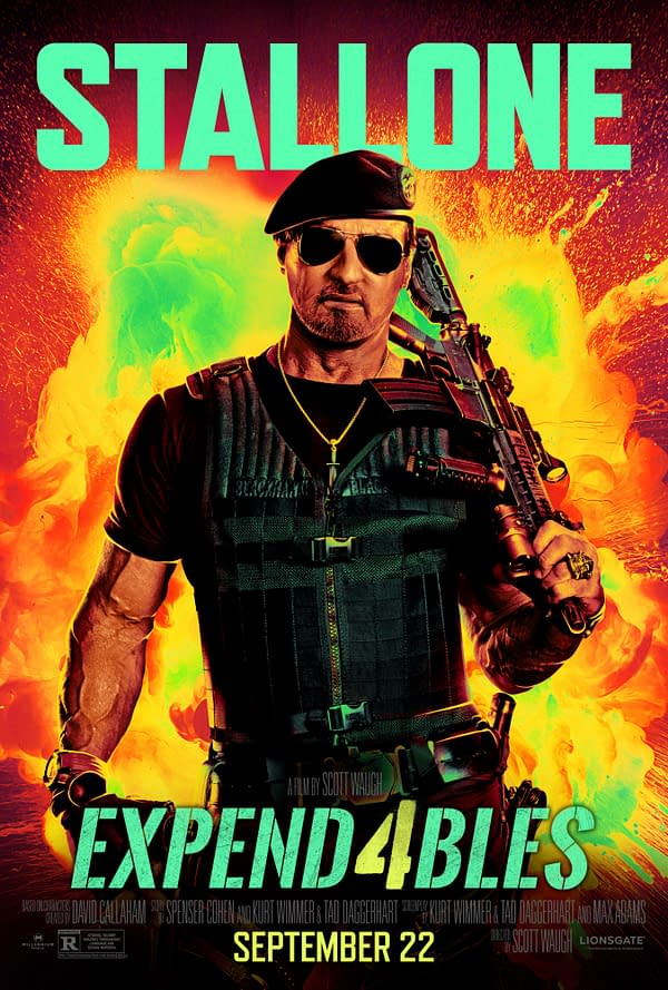 Expend4bles: 11 New Character Posters And A New Red Band Trailer