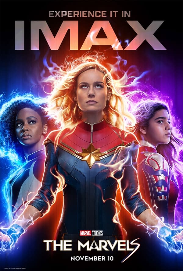 New Poster For The Marvels Spotlights Our Awesome Leading Ladies