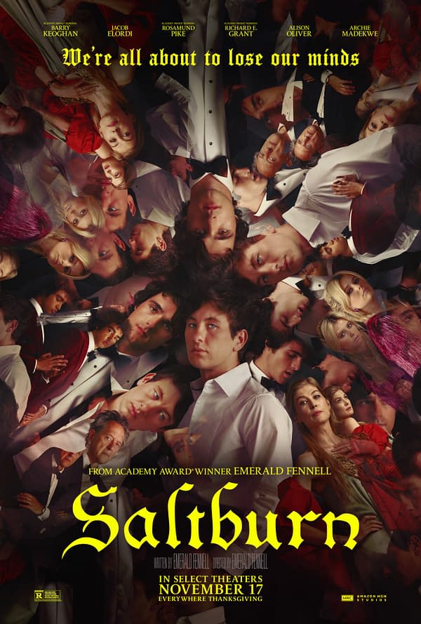 Check Out The Very Trippy New Poster For Saltburn