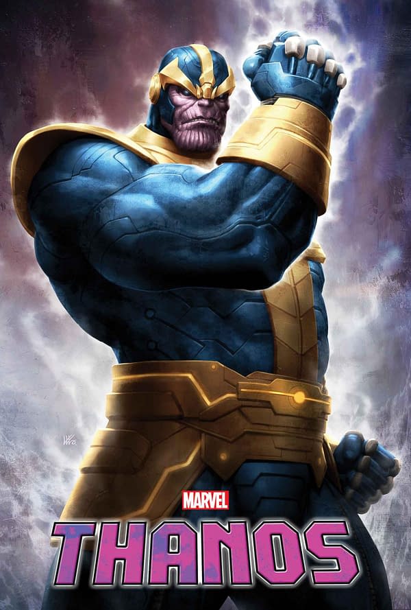 Cover image for THANOS 1 KENDRICK LIM VARIANT