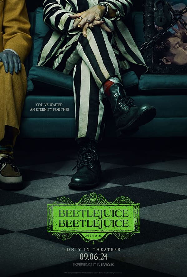 Beetlejuice Beetlejuice: New Poster Released With A New Trailer Tomorrow