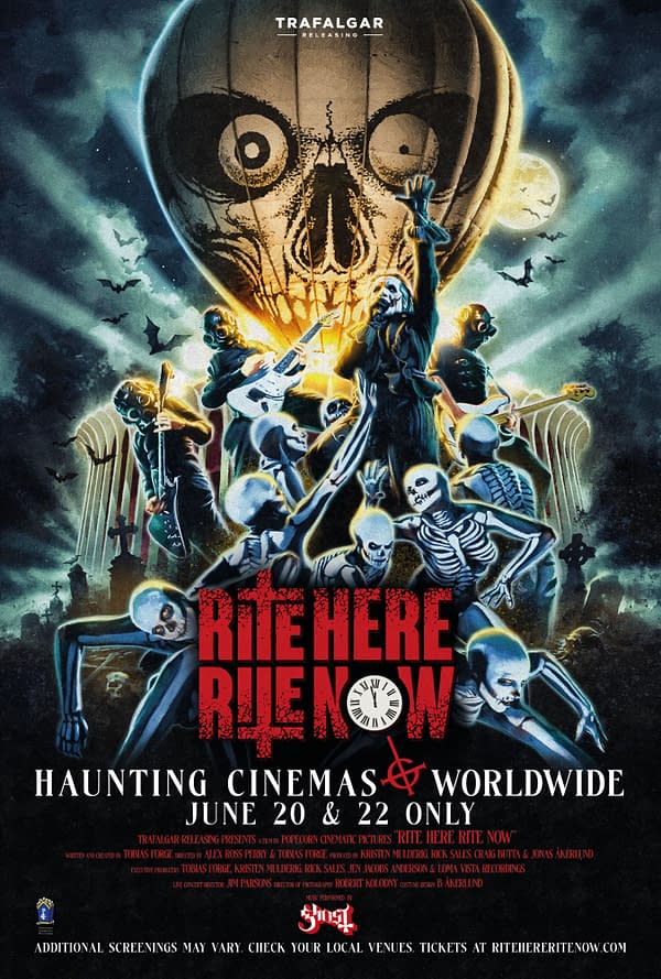 Ghost Releasing Feature Film Rite Here Rite Now In to Theaters