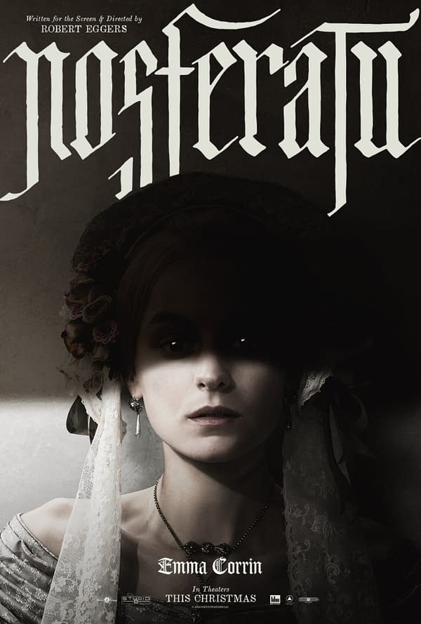 Nosferatu: 5 New Character Posters Have Been Released