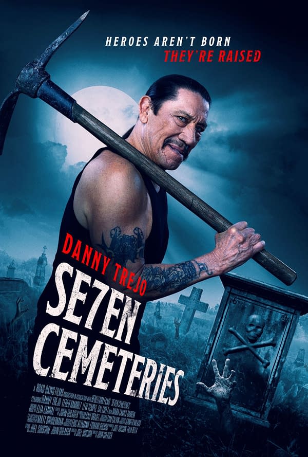 Giveaway: Win a Signed Seven Cemeteries Poster by Danny Trejo