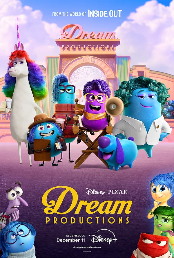 Dream Productions Trailer: Disney +, Pixar Preview "Inside Out" Series