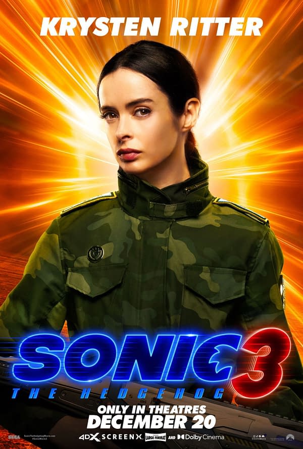 Sonic the Hedgehog 3: Jim Carrey On Shadow Plus 17 Character Posters