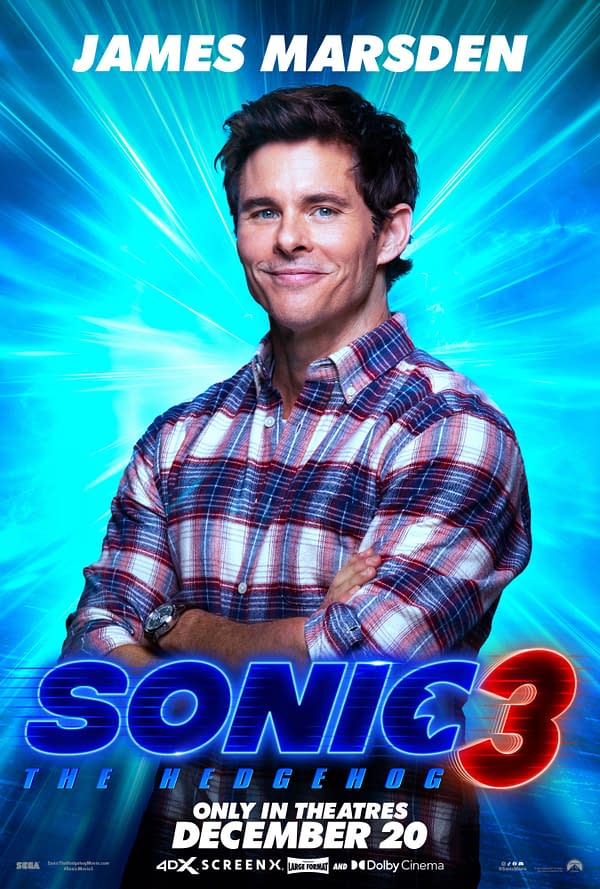 Sonic the Hedgehog 3: Jim Carrey On Shadow Plus 17 Character Posters