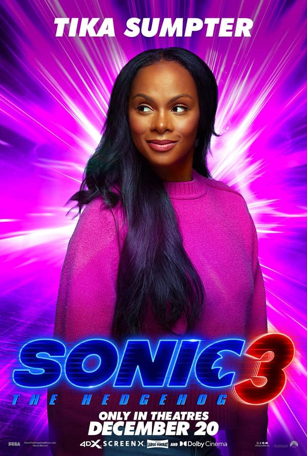 Sonic the Hedgehog 3: Jim Carrey On Shadow Plus 17 Character Posters