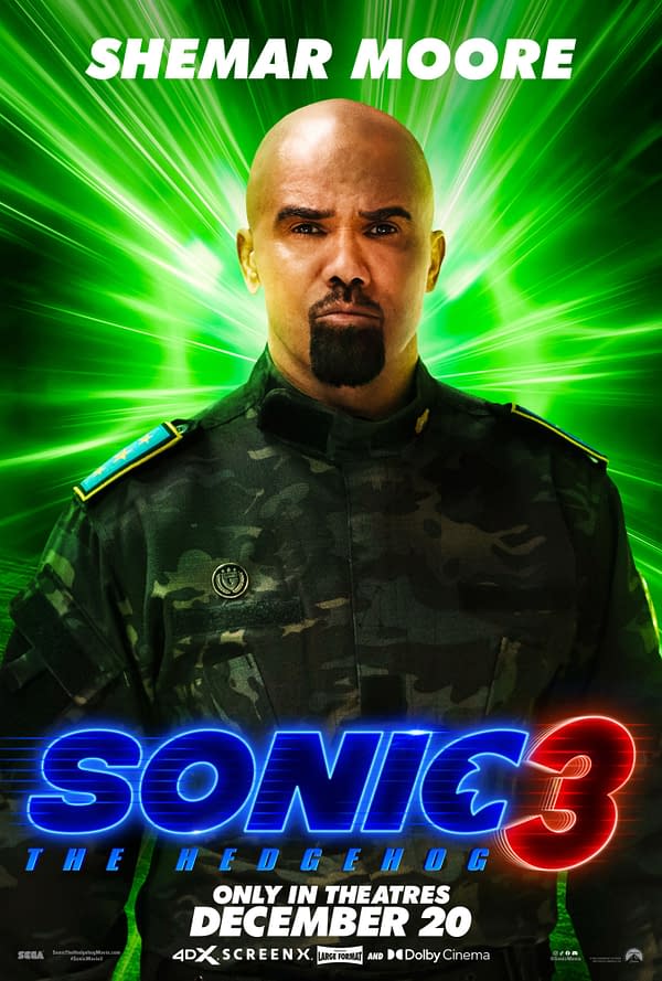 Sonic the Hedgehog 3: Jim Carrey On Shadow Plus 17 Character Posters