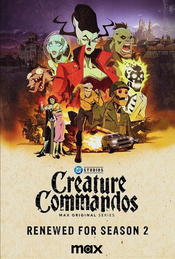 Creature Commandos: DC Studios' Animated Series Returning for Season 2