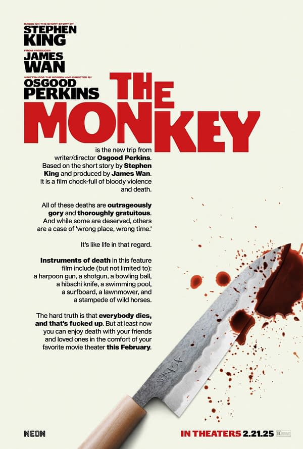 The Monkey Releases Its Final Trailer Before Release