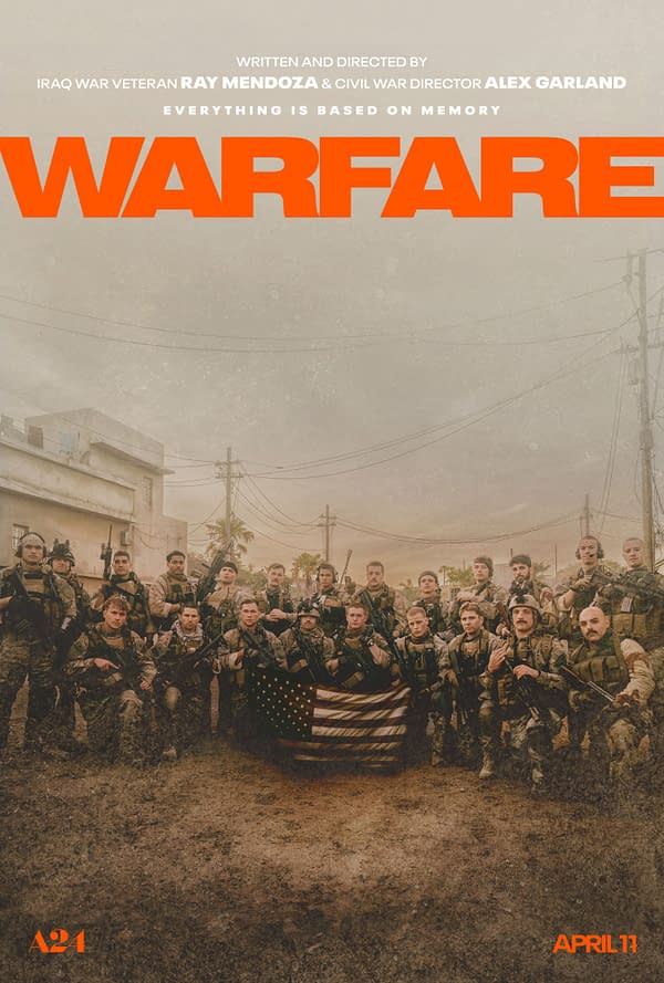 Warfare: New Poster For Alex Garland's New Film