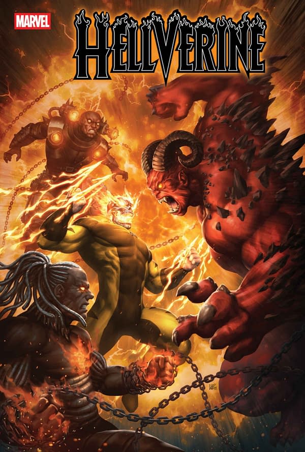 Cover image for HELLVERINE #7 KENDRICK "KUNKKA" LIM COVER