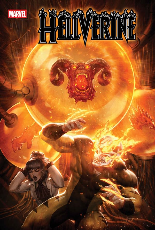 Cover image for HELLVERINE #8 KENDRICK "KUNKKA" LIM COVER