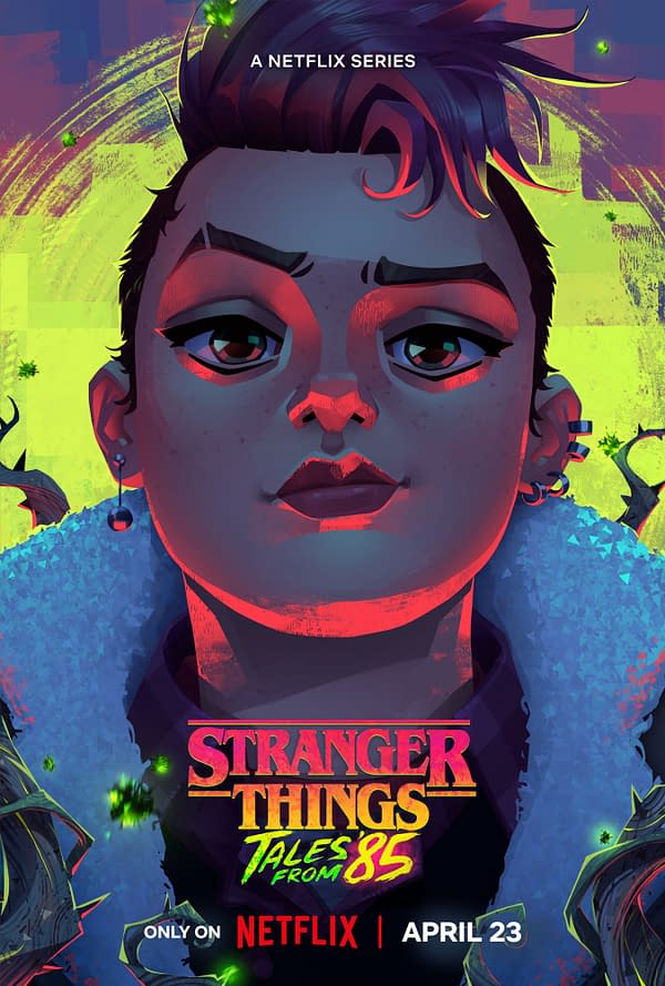 Stranger Things: Tales From '85 Posters; Meet Newcomer Nikki Baxter
