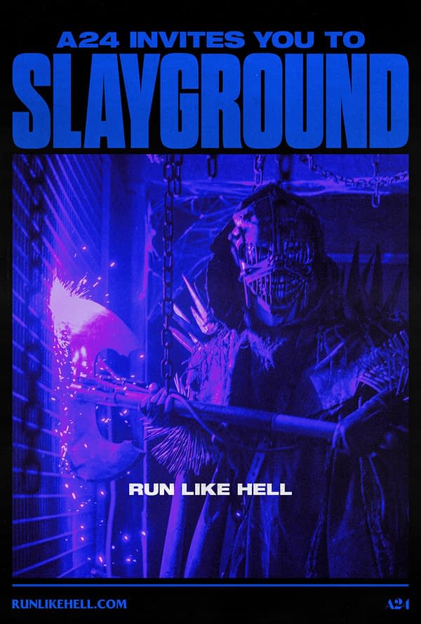 Slayground: A24 Releases 4 New Posters For Jeremy Saulnier's New Film