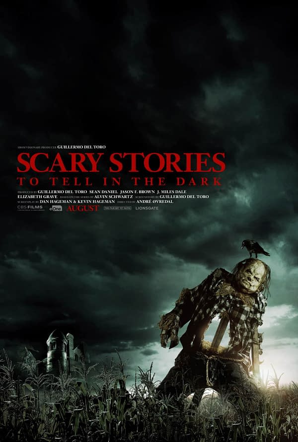 The official poster for Scary Stories to Tell in the Dark. Credit: CBS Films.
