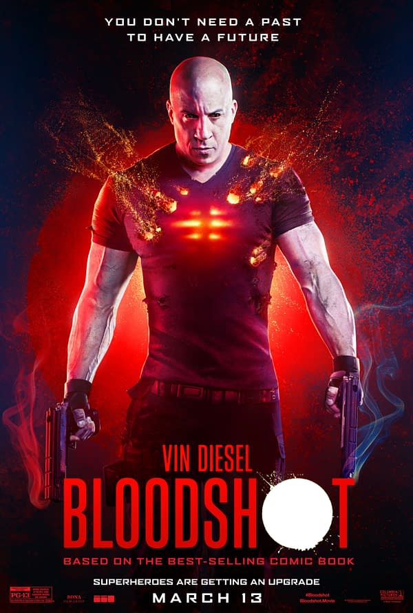 New International Poster for "Bloodshot"
