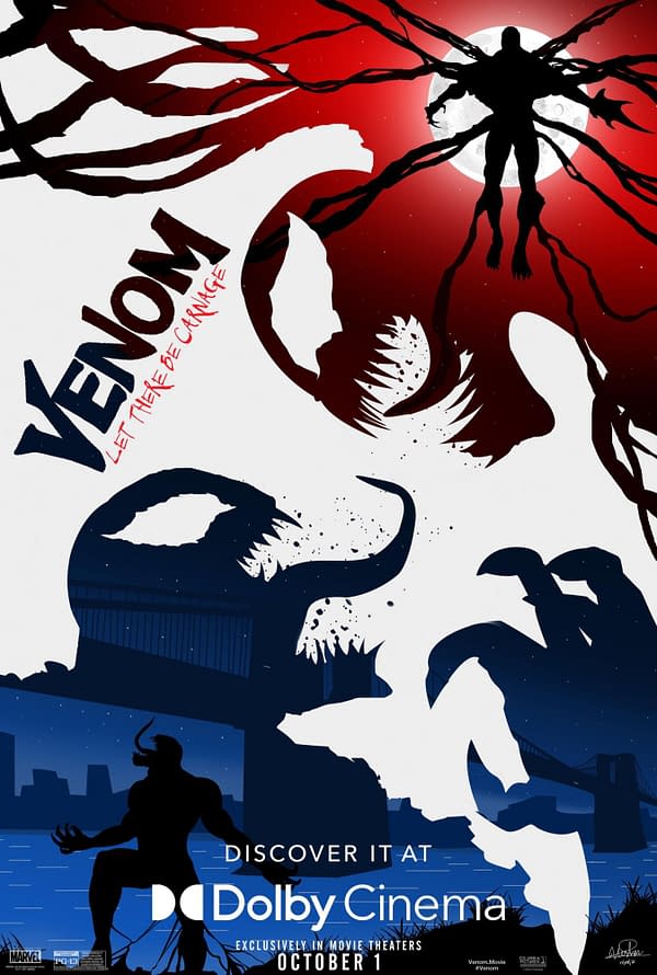 New Venom: Let There Be Carnage Poster is Actually Good Looking