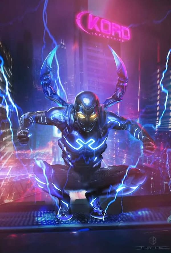 First Look at Concept Art for Blue Beetle