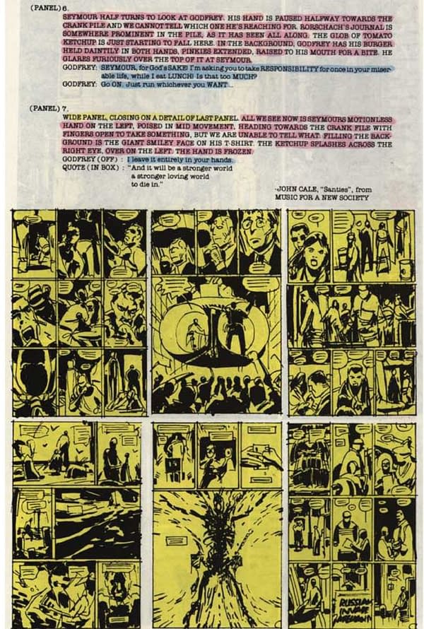 Will DC Comics Publish Alan Moore's Full Scripts For Watchmen?