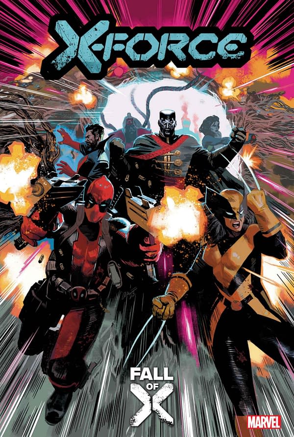 Cover image for X-FORCE #43 DANIEL ACUNA COVER