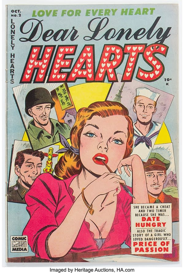 Dear Lonely Hearts #2 (Comic Media, 1953)