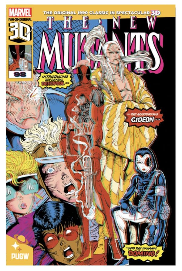 New Mutants #98 by Rob Liefeld Republished as a 3D Comic, More To Come