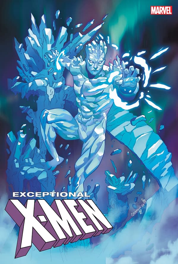 Cover image for EXCEPTIONAL X-MEN #4 CHRIS CAMPANA ICEMAN VARIANT