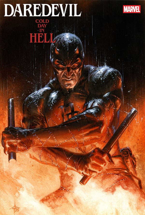 Cover image for DAREDEVIL: COLD DAY IN HELL #2 GABRIELE DELL'OTTO VARIANT