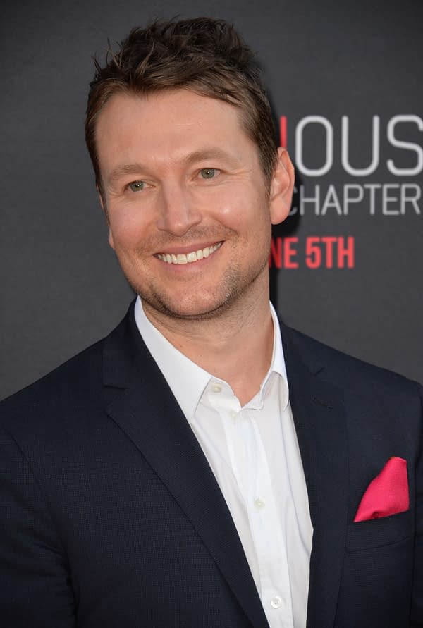 Writer/director Leigh Whannell at the world premiere of his movie Insidious Chapter 3 at the TCL Chinese Theatre, Hollywood. Editorial credit: Jaguar PS / Shutterstock.com