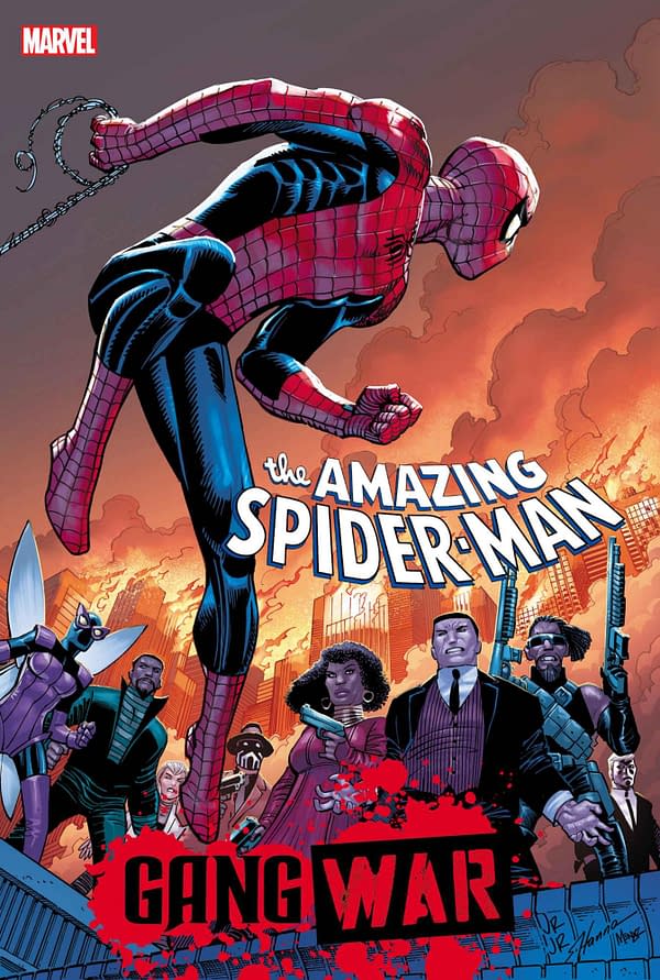 Cover image for AMAZING SPIDER-MAN: GANG WAR - FIRST STRIKE #1 JOHN ROMITA JR. COVER