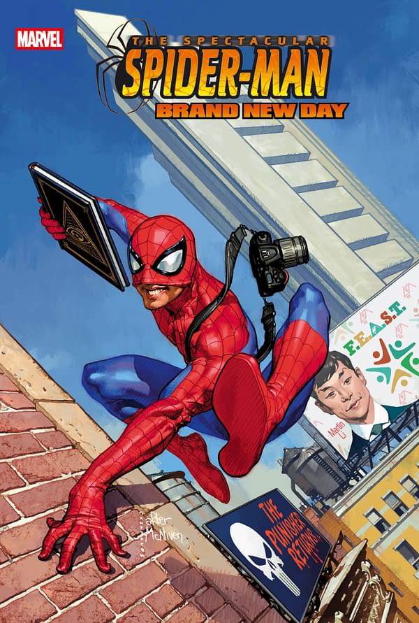 Cover image for SPECTACULAR SPIDER-MAN: BRAND NEW DAY #1 JOSEMARIA CASANOVAS HOMAGE VARIANT