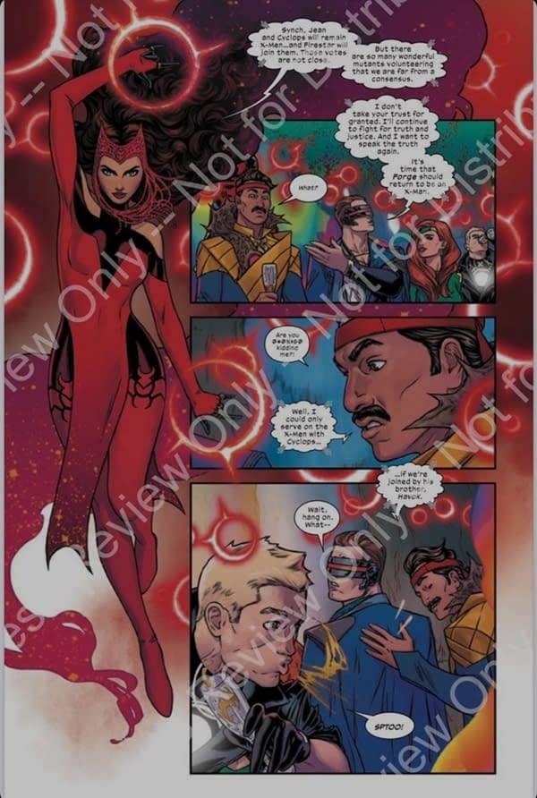 Scarlet Witch Puts New X-Men Team Together In Hellfire Gala Leaks