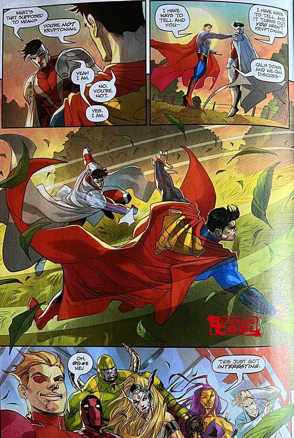 Superman On Mr Majestic Appropriating Kryptonian Identity (Spoilers)
