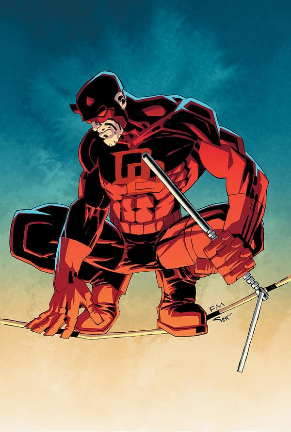 Cover image for DAREDEVIL #8 FRANK MILLER VIRGIN VARIANT