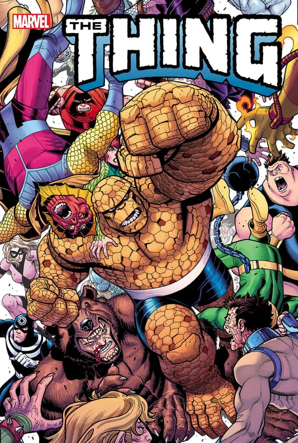 Cover image for THE THING #1 NICK BRADSHAW COVER