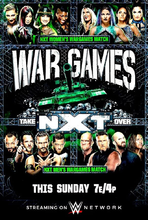 WWE NXT WarGames 2020 official key art (Image: WWE)