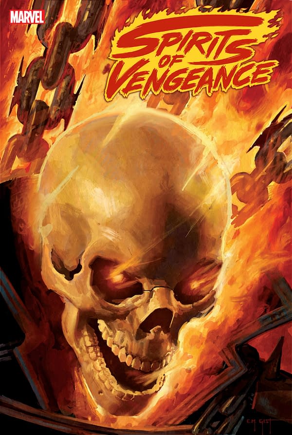 Cover image for SPIRITS OF VENGEANCE #1 E.M. GIST VARIANT