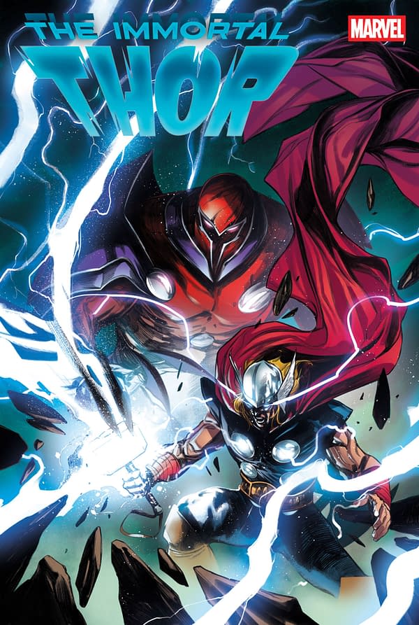 Cover image for IMMORTAL THOR #24 ALESSANDRO CAPPUCCIO BRING ON THE BAD GUYS VARIANT