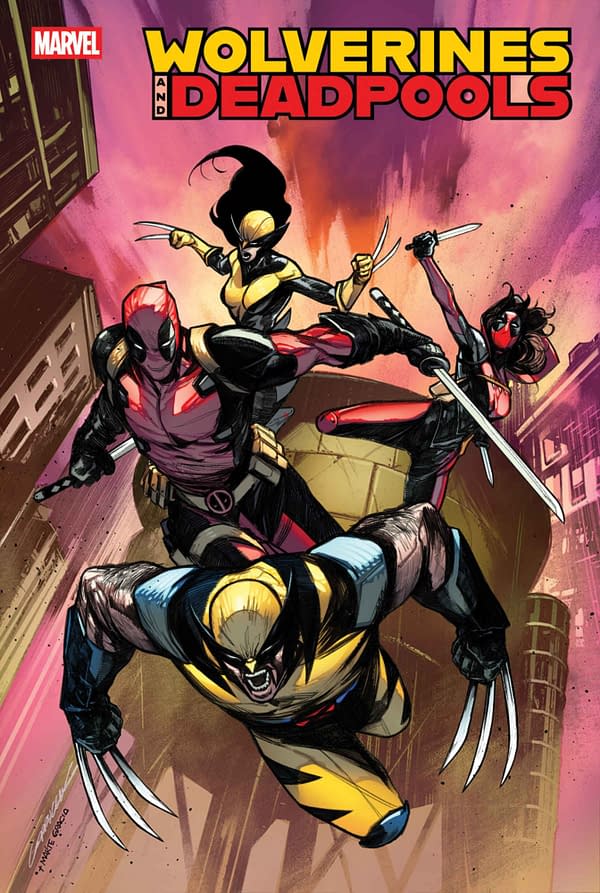 Cover image for WOLVERINES AND DEADPOOLS #1 ALESSANDRO CAPPUCCIO COVER