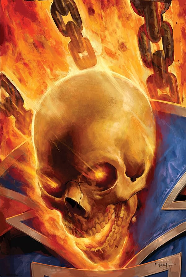 Cover image for SPIRITS OF VIOLENCE #1 E.M. GIST VIRGIN VARIANT