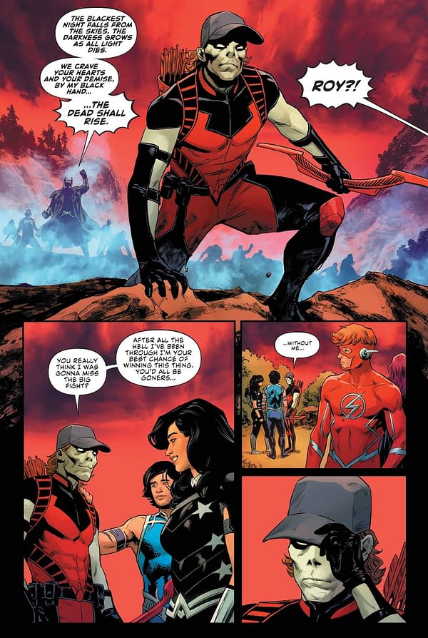 Where Is Roy Harper In DC Infinite Frontier? (Spoilers)