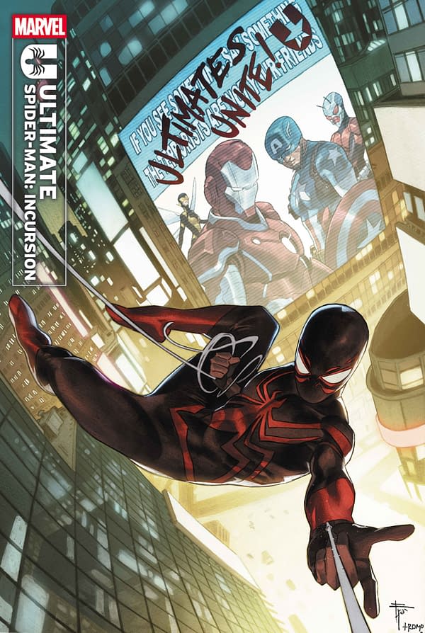 Cover image for ULTIMATE SPIDER-MAN: INCURSION #1 FRANCESCO MOBILI VARIANT