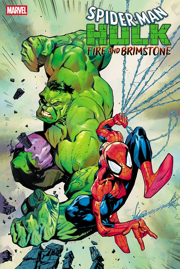 Cover image for SPIDER-MAN/HULK: FIRE AND BRIMSTONE #1 JUSTIN MASON VARIANT