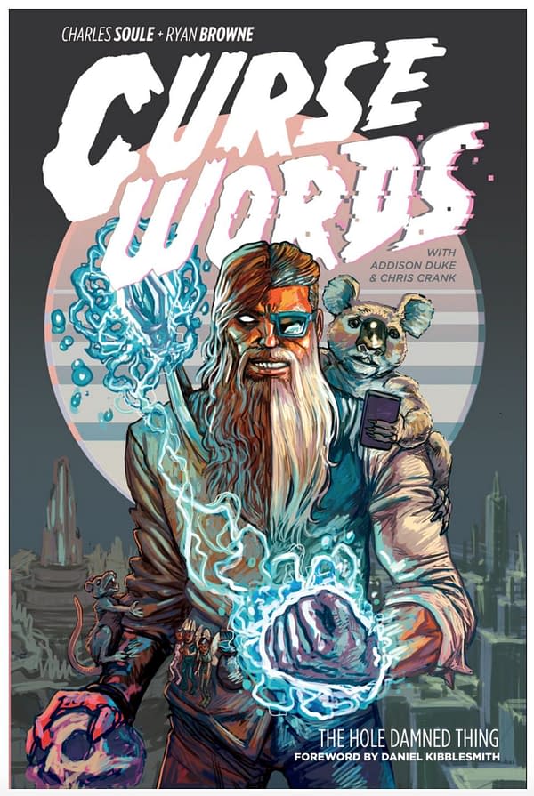 Curse Words cover by Ryan Browne which is now on Kickstarter.