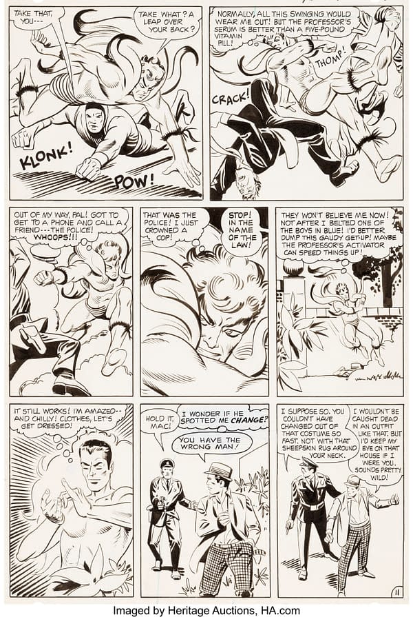 Steve Ditko Spider-Man Original Artwork Pages With Stan Lee Auctioned
