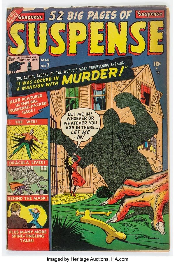 When Gene Colan Was Locked In A Mansion With Murder, In Suspense #7