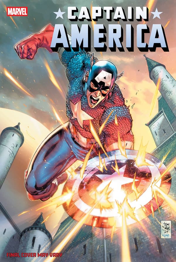 Cover image for CAPTAIN AMERICA #9 TONY DANIEL VARIANT